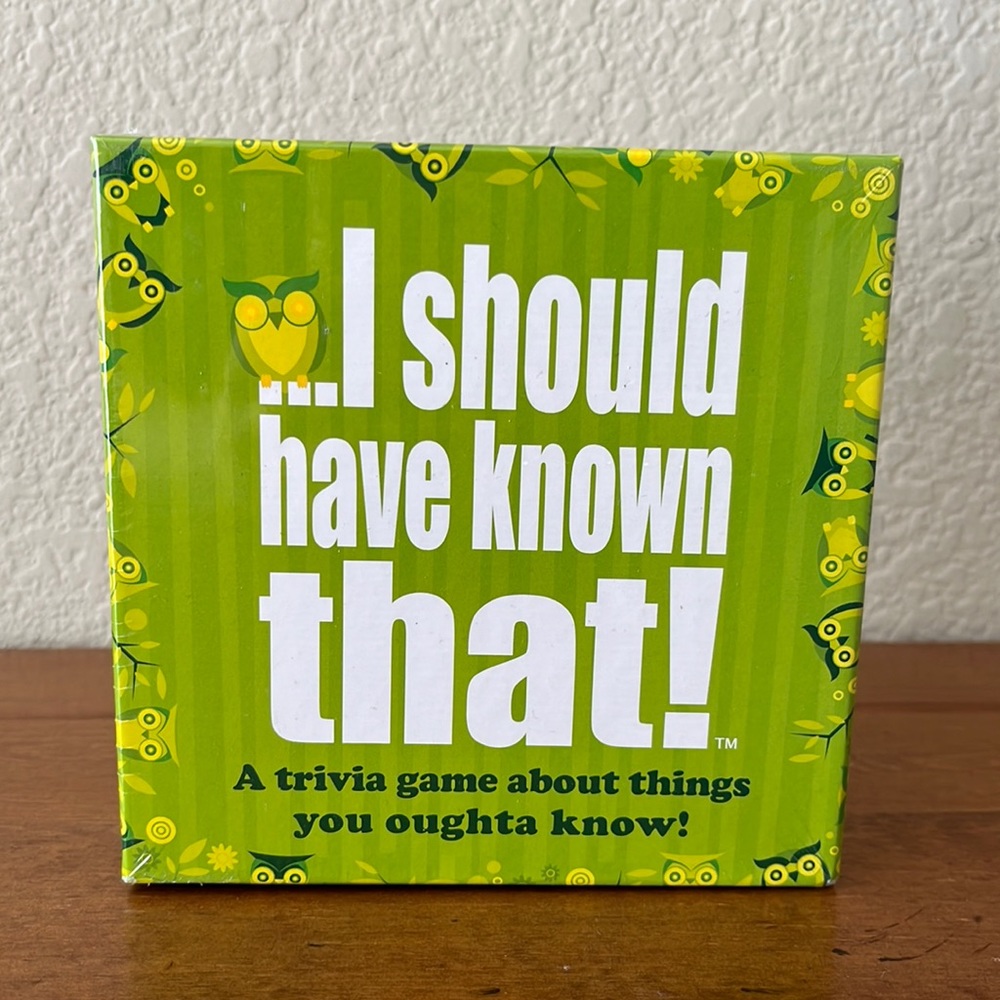 Brand New Trivia Game